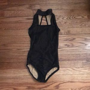 mesh leotard